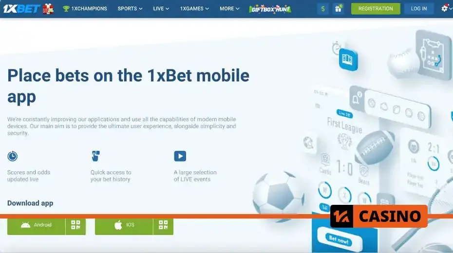 1xbet mobile app for convenient gaming and betting on iOS and Android devices