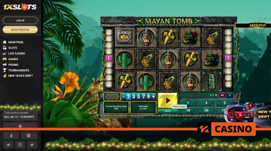 1xslots demo version allowing players to test games without deposits