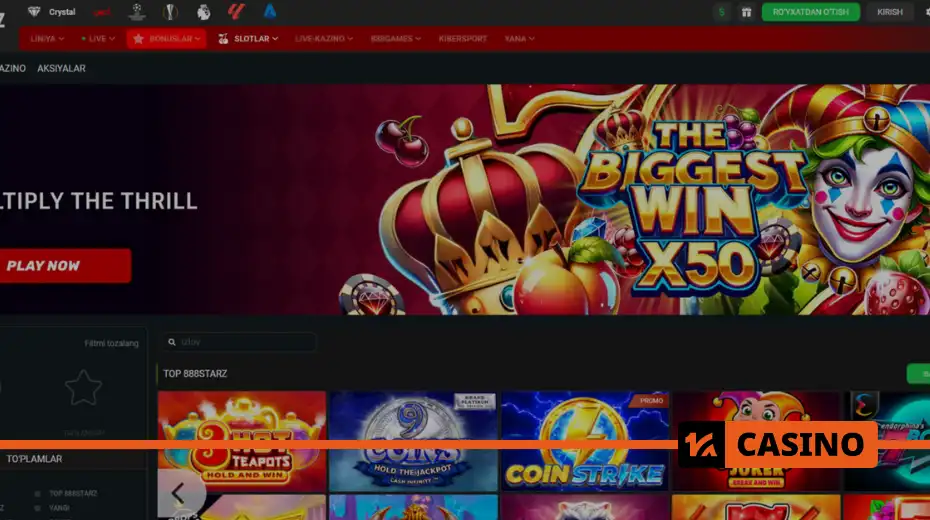 888starz uz как зайти на официальный сайт и начать играть
