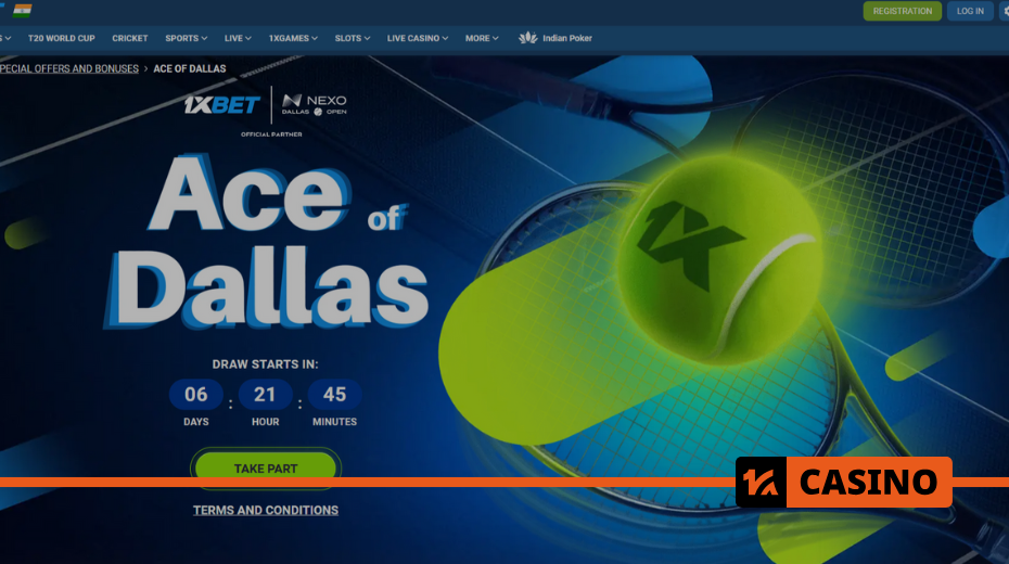 What prizes can be won in Ace of Dallas at 1xBet