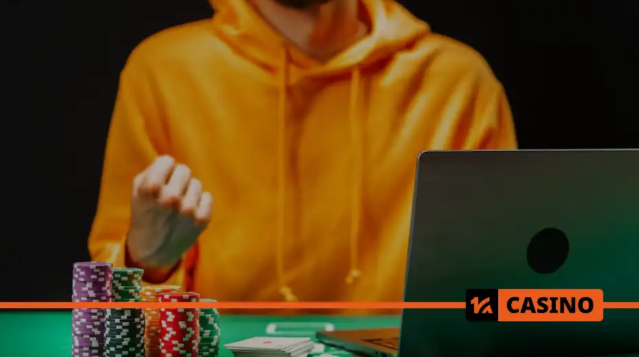 Registration form on the official Casino Lex website with email and password fields