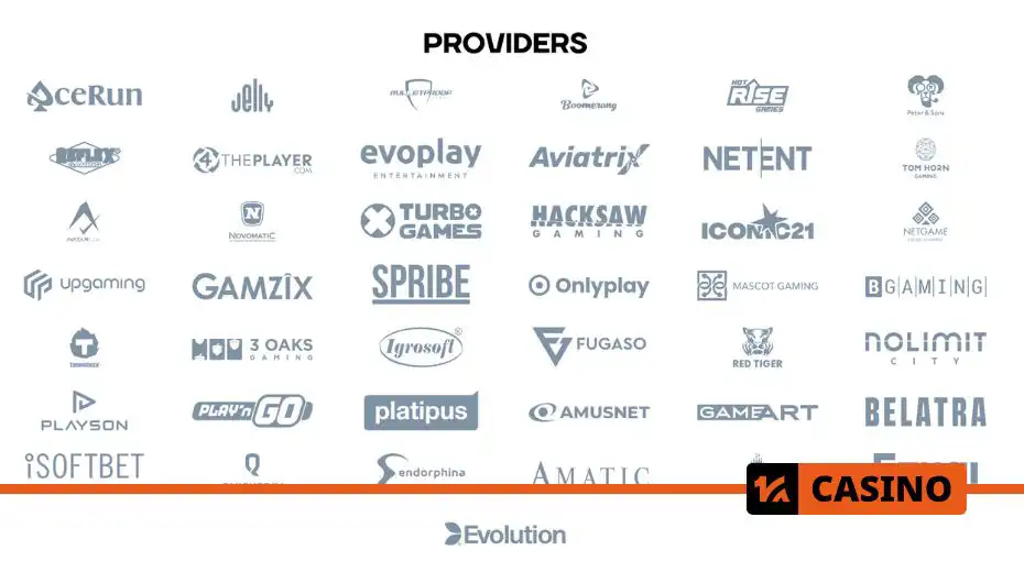 Cat Casino providers — top gaming studios, including NetEnt, Microgaming, and Pragmatic Play