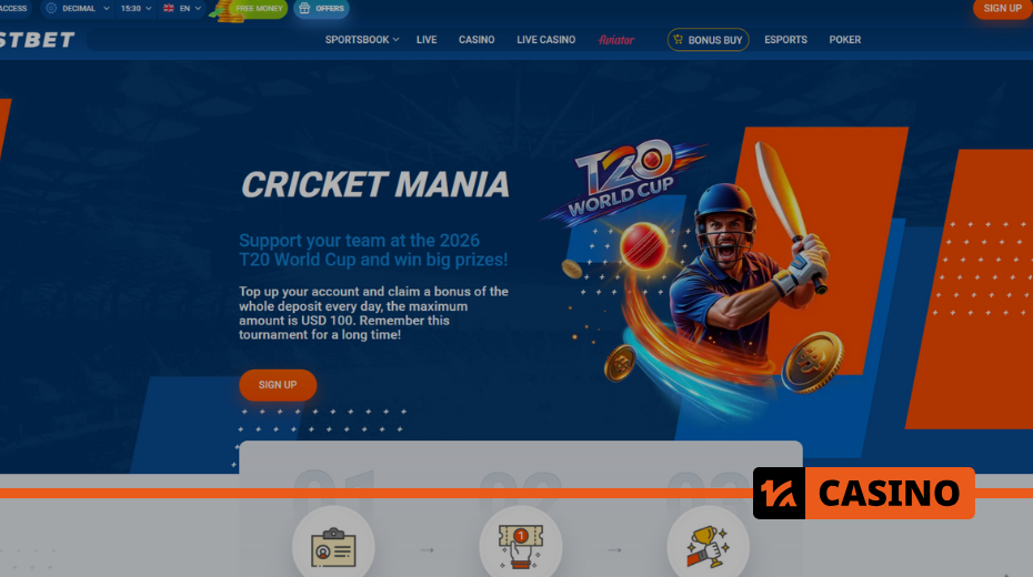 What can you win in the Cricket Mania at Mostbet tournament