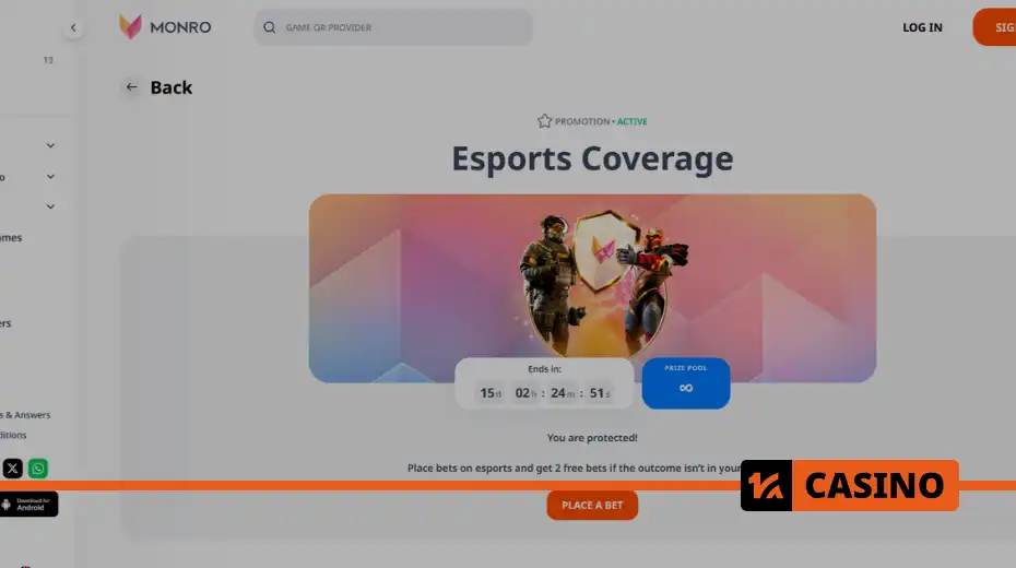 Cyber Insurance at Monro casino: conditions for receiving and using bonus free bets Cyber Insurance at Monro casino: conditions for receiving and using bonus free bets