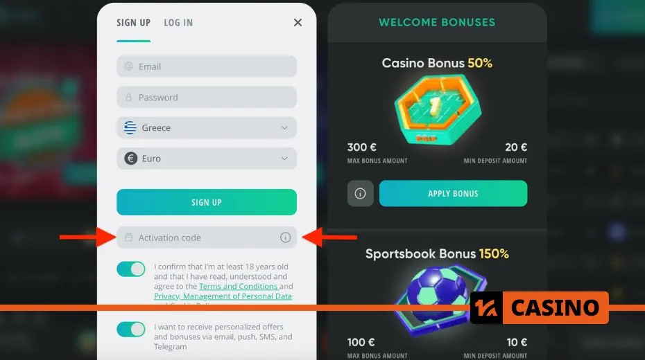 Drip Casino registration process with step-by-step account creation and verification