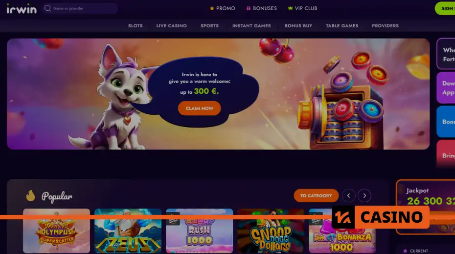 Early settlement of hockey bets at Irwin casino with a payout limit of up to 1000 euros Early settlement of hockey bets at Irwin casino with a payout limit of up to 1000 euros