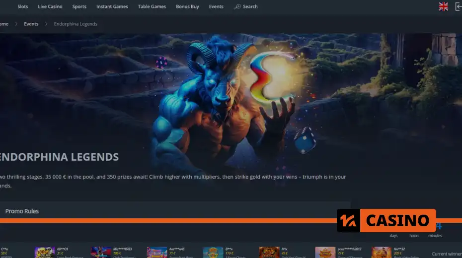 Tournament rules of Endorphina Legends at Jet casino Tournament rules of Endorphina Legends at Jet casino