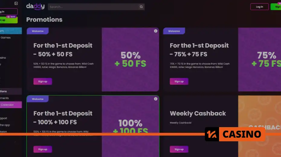 First deposit bonus in Daddy casino: wagering conditions and requirements First deposit bonus in Daddy casino: wagering conditions and requirements