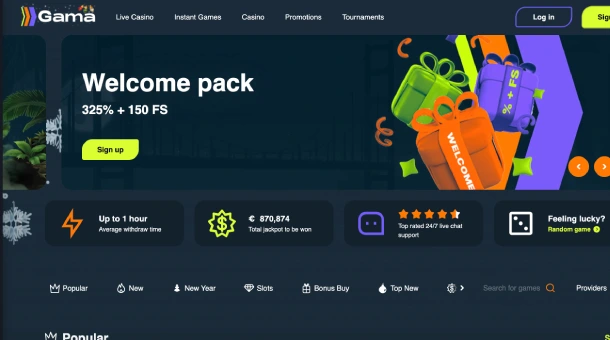 Gama casino review