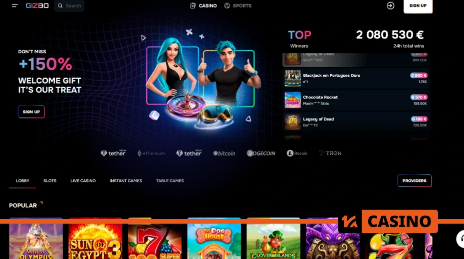 Gizbo Casino promo code what is it and how to use it for bonus activation