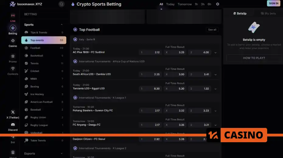 How to place a bet on Bookmaker XYZ – event selection, odds, and bet slip