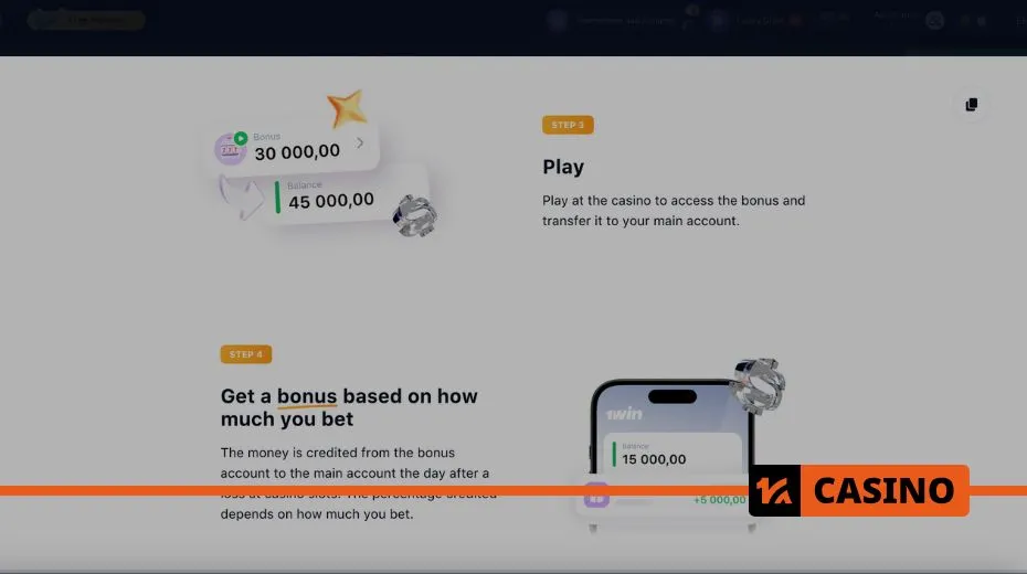 Как использовать бонусы казино в 1win, включая бесплатные вращения и бонусы на депозит