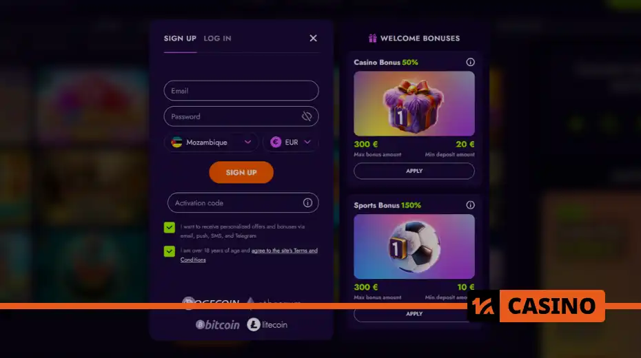 Irwin casino регистрация какие бонусы доступны новым пользователям
