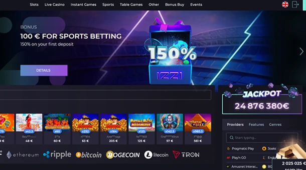 Izzi casino official website – a modern platform for gambling enthusiasts, offering a wide selection of slots, live casino games, and sports betting