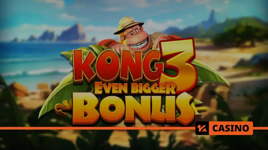 Новинки слотов конца марта 2025: Kong 3 Even Bigger Bonus™ (Blueprint Gaming)