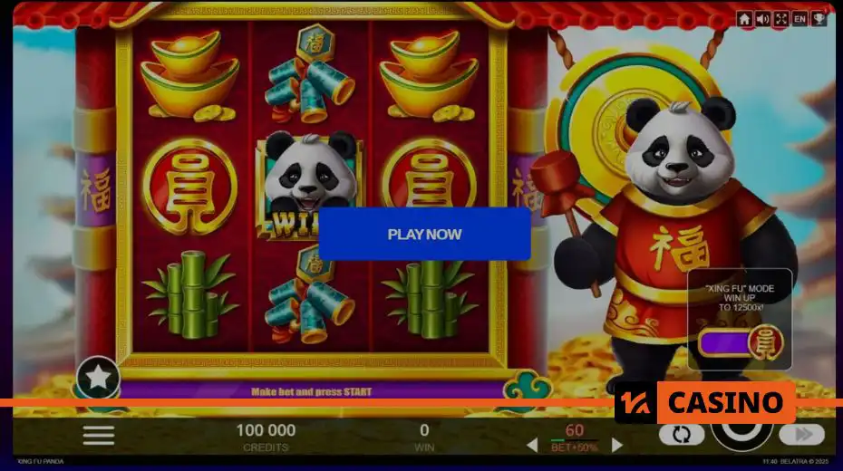Новинки слотов конца марта 2025: Xing Fu Panda (Belatra)