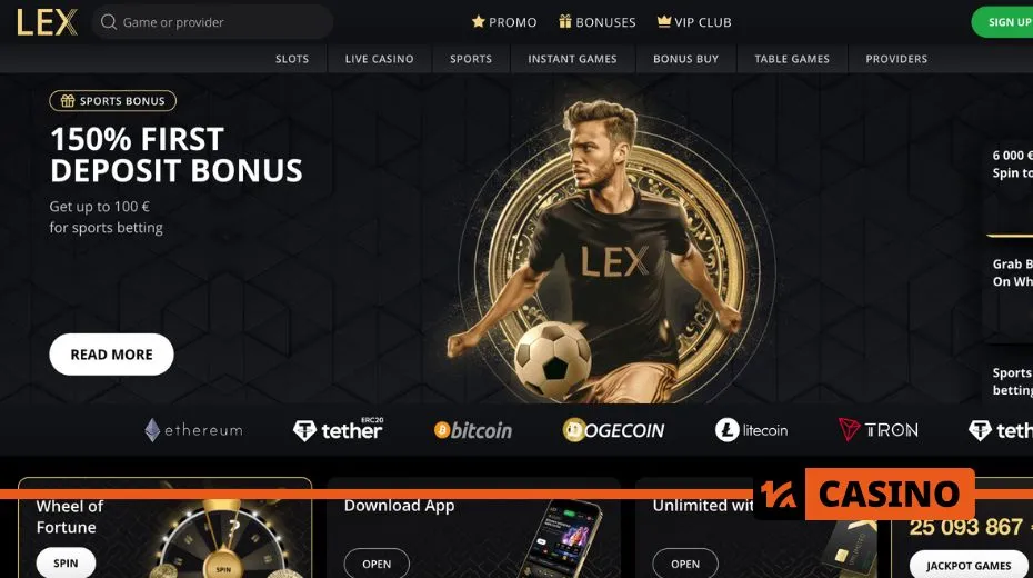 Lex Casino promo code what is it and how to use it for bonus activation