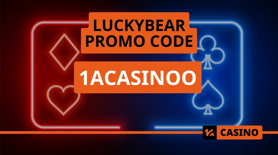 LuckyBear промокод для активации бонуса 300 рублей