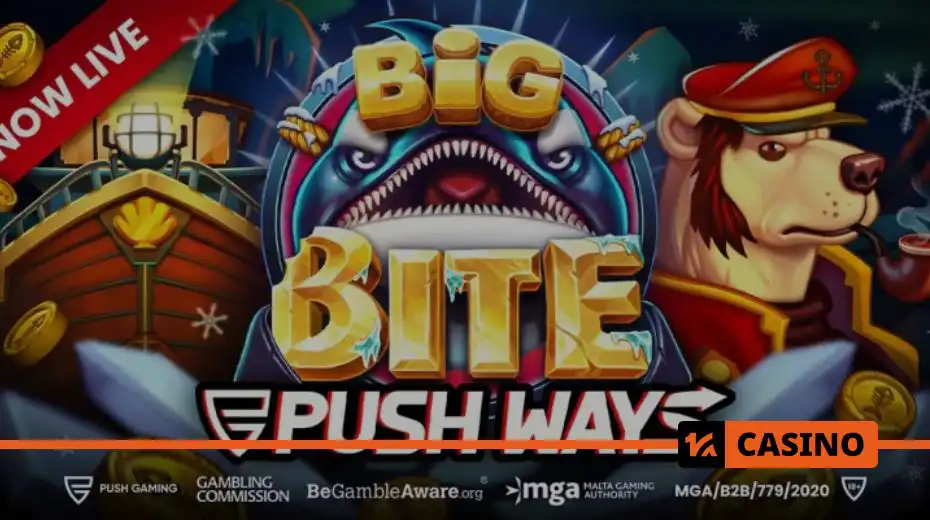 Релизы слотов марта: Big Bite Push Ways by Push Gaming