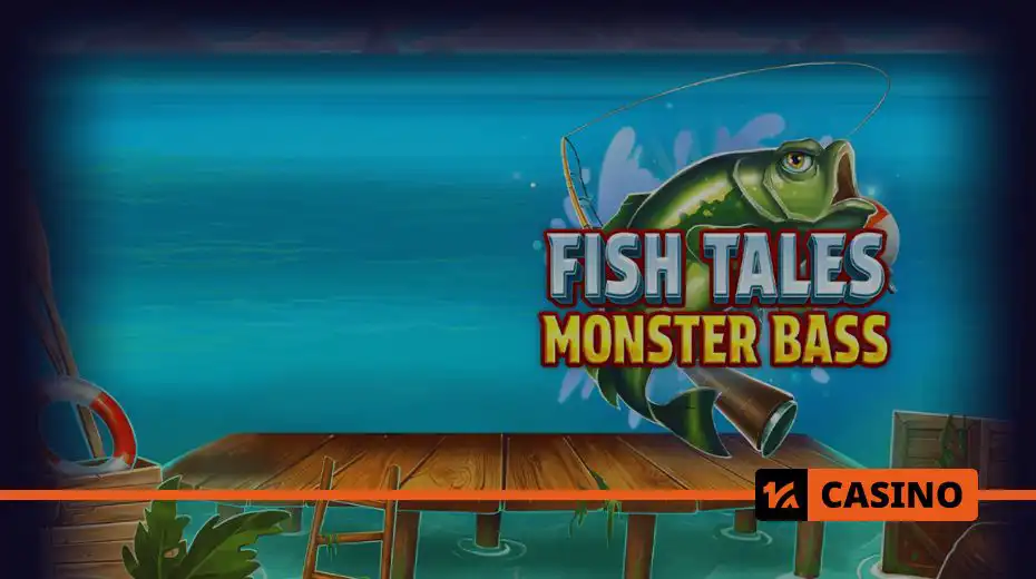 Релизы слотов марта: Fish Tales Monster Bass by Booming Games