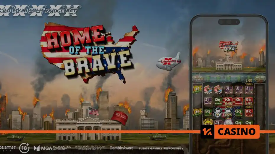 Релизы слотов марта: Home of the Brave by Nolimit City