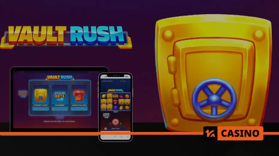 Релизы слотов марта: Vault Rush by Million Games and YUGO Workshop