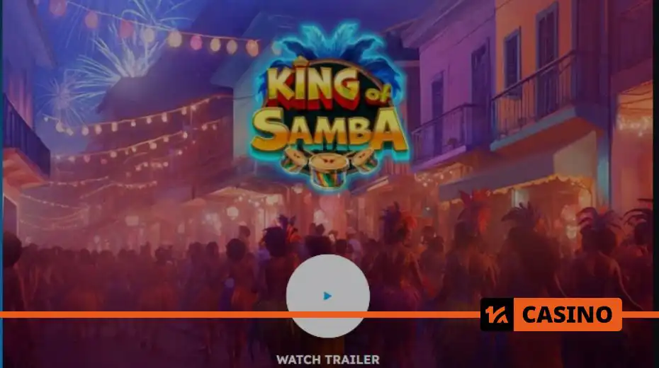 King of Samba от AvatarUX - карнавал выигрышей с шаговыми вайлдами