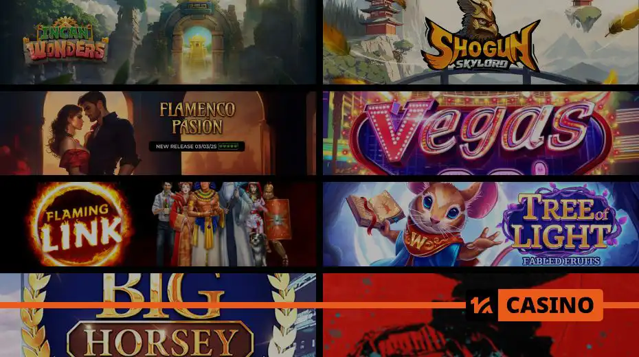 New slots and games: 24 new slot machines