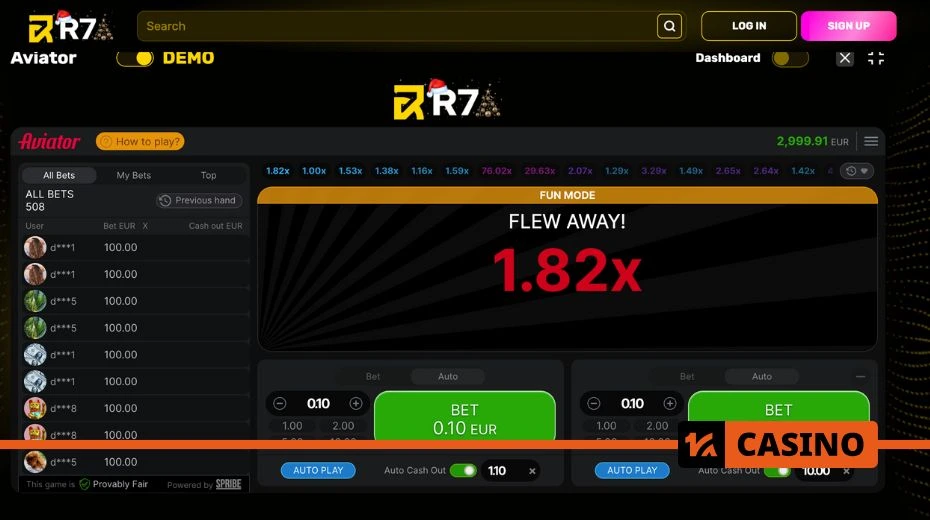 R7 casino live games featuring interactive sessions with professional dealers