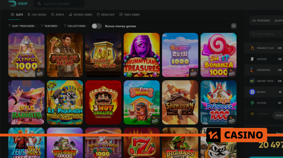Бонусная система для ставок на спорт в Drip casino: 150%, 100% и 50% на первые три депозита