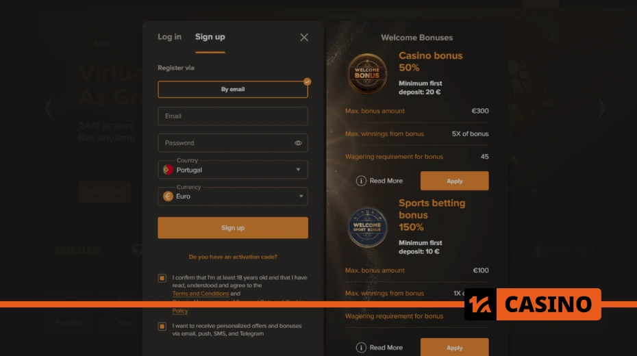 Sol casino registration for new players: access to bonuses, free spins, and slot games after account verification