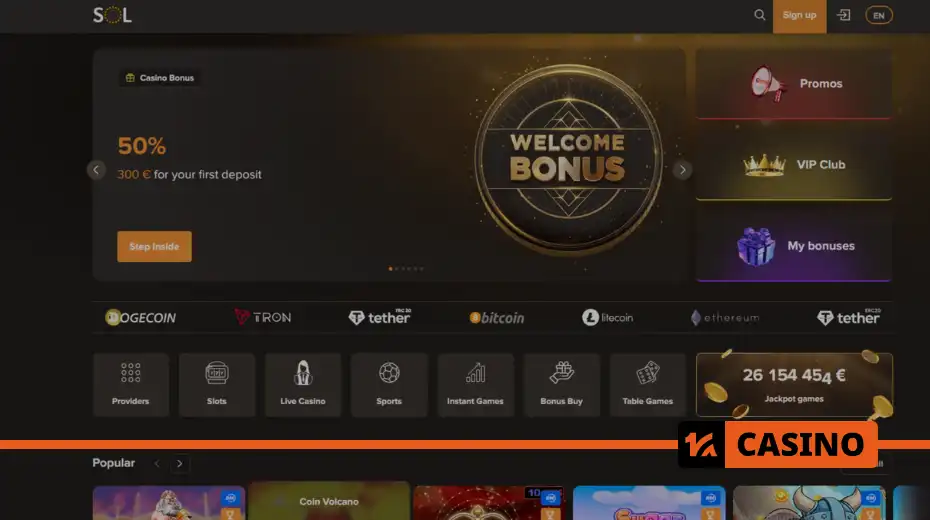 Сайт Sol casino где найти актуальное зеркало и доступ