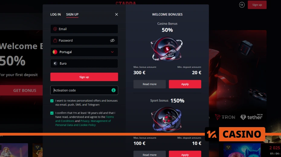 Starda casino registration – Step-by-step registration process at Starda casino, including account setup and verification