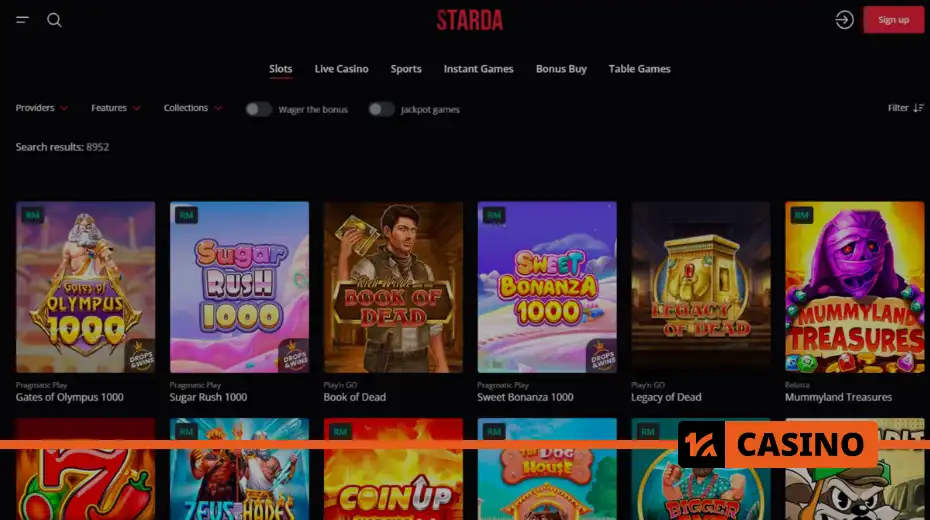 Starda casino slot games in demo mode are available without registration or payment, allowing users to launch most slots with virtual credits to explore their mechanics