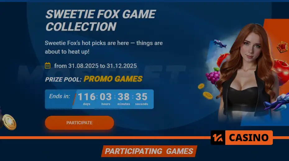 Sweetie Fox Game Collection at Mostbet bonuses Sweetie Fox Game Collection at Mostbet bonuses