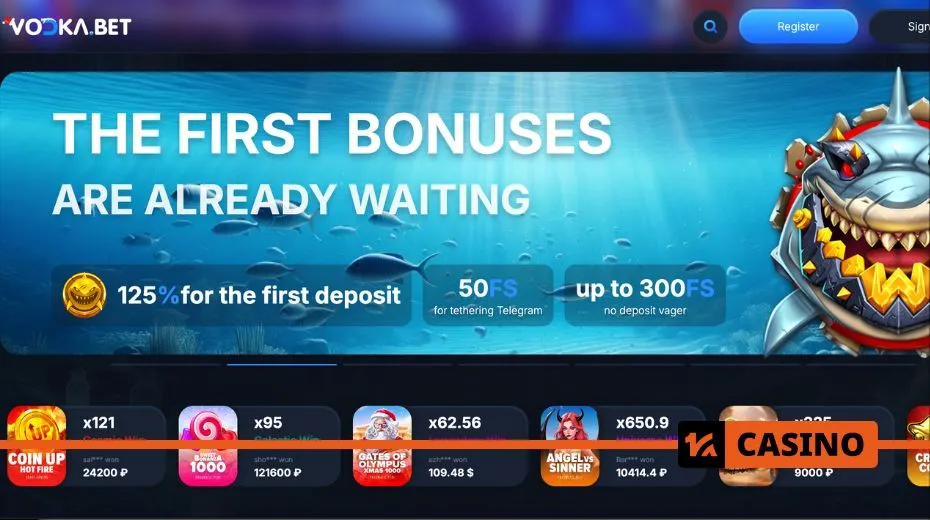 Vodka Casino promo code bonuses including cashback, reload offers, and VIP rewards