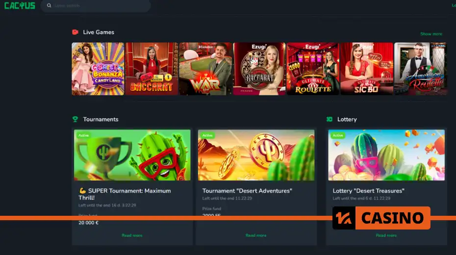 Where to find the Cactus casino promo code: bonus codes are published on our website and regularly updated with verified details