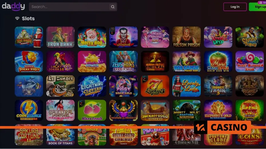 Какой слот самый прибыльный в Daddy Casino на основе RTP и выплат